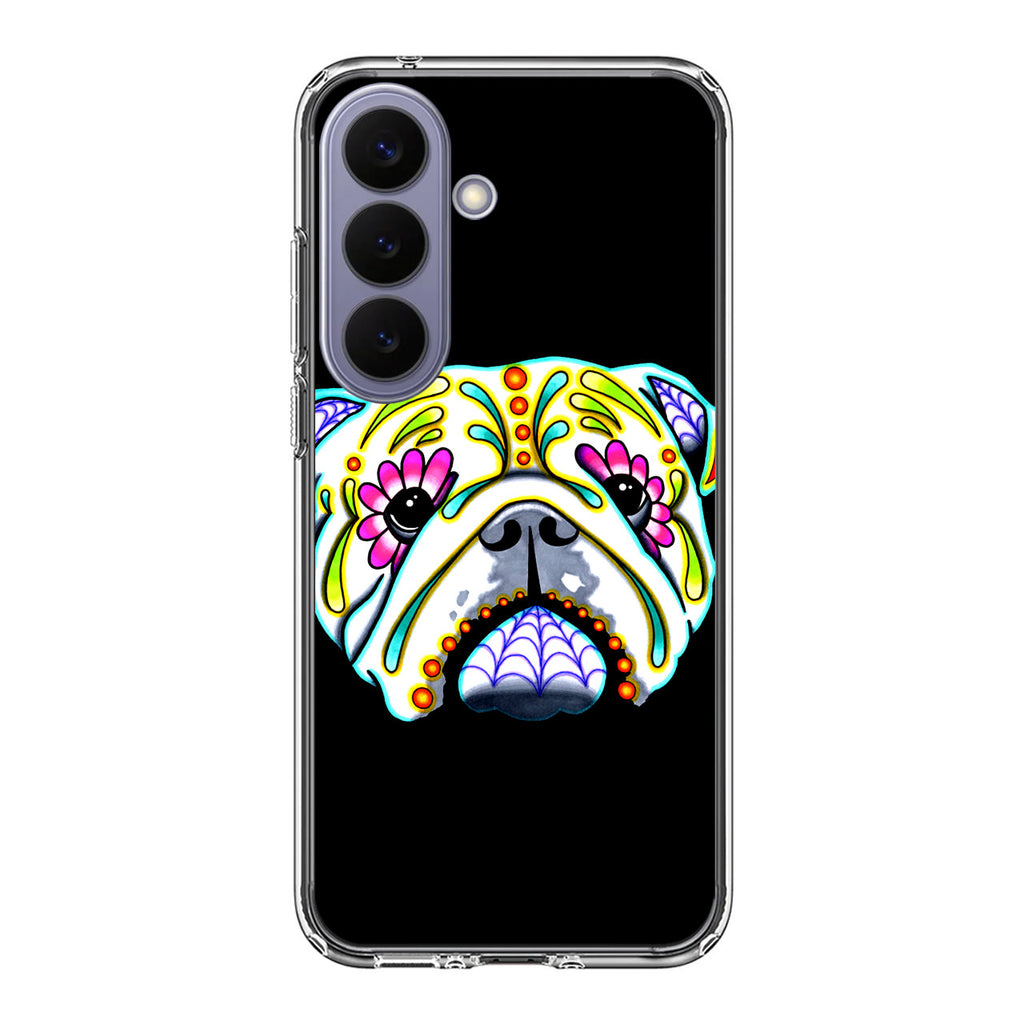 Colorful Bulldog Art Samsung Galaxy S26 / S26 Plus Case