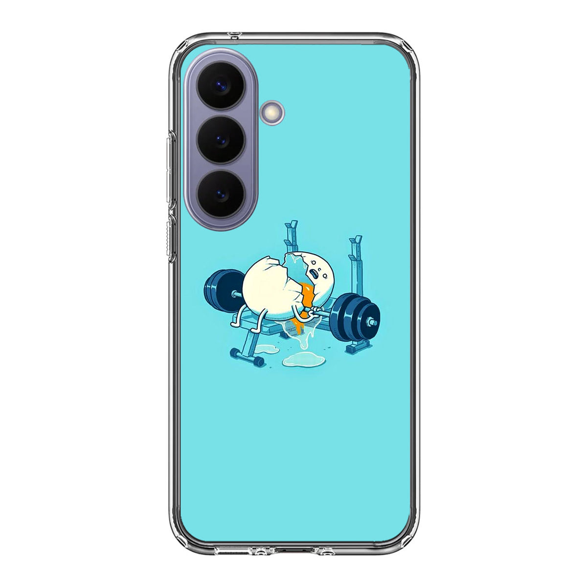 Egg Accident Workout Samsung Galaxy S26 FE Case