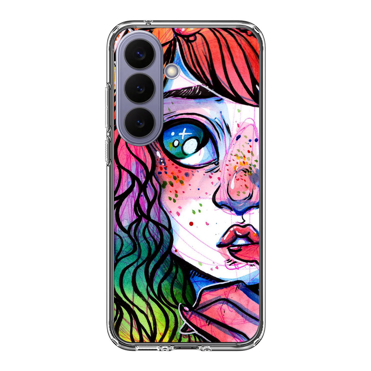 Eyes And Braids Samsung Galaxy S26 FE Case