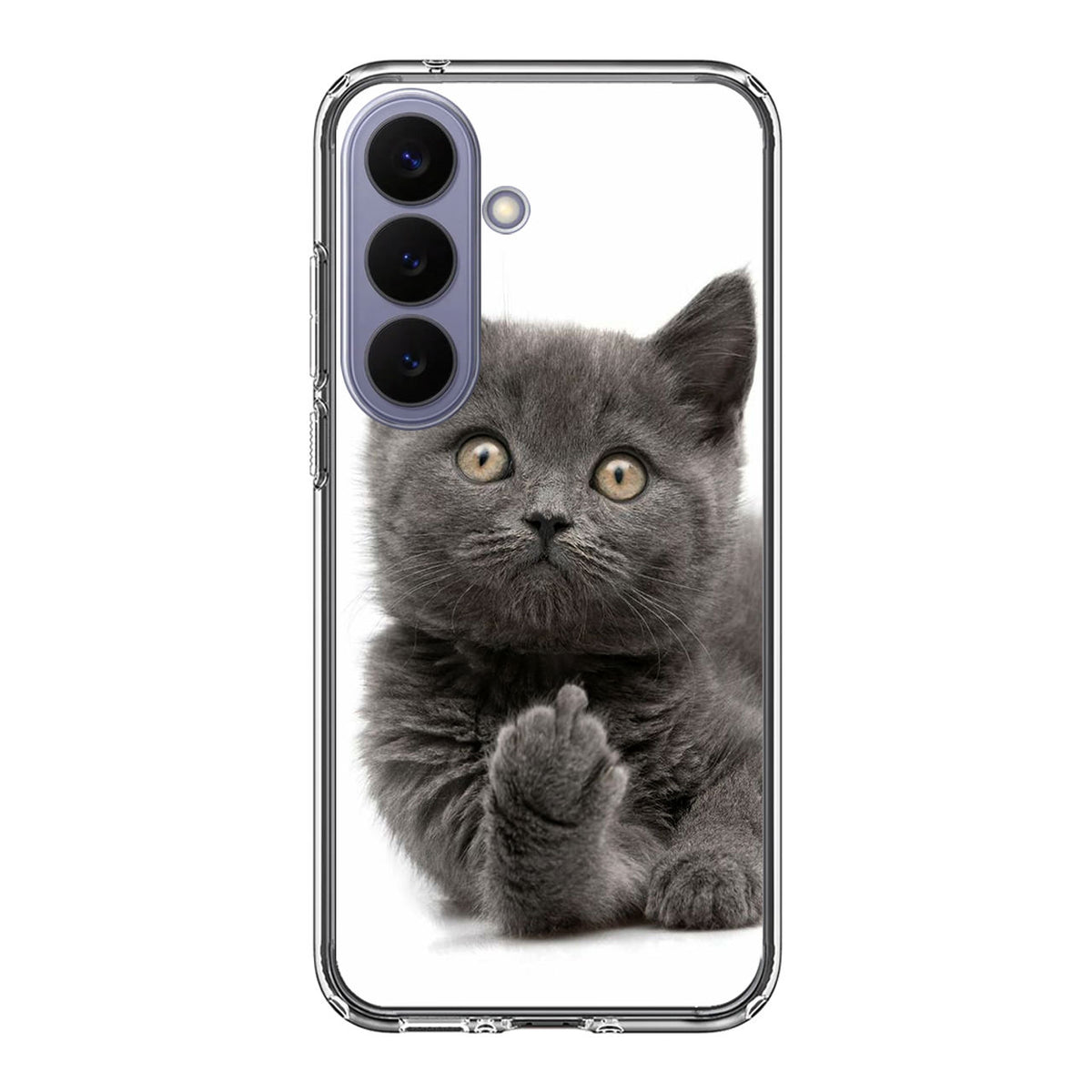 Finger British Shorthair Cat Samsung Galaxy S26 FE Case