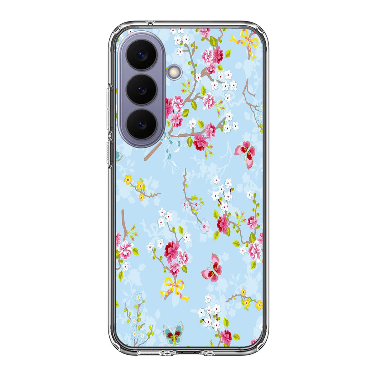 Floral Summer Wind Samsung Galaxy S26 FE Case