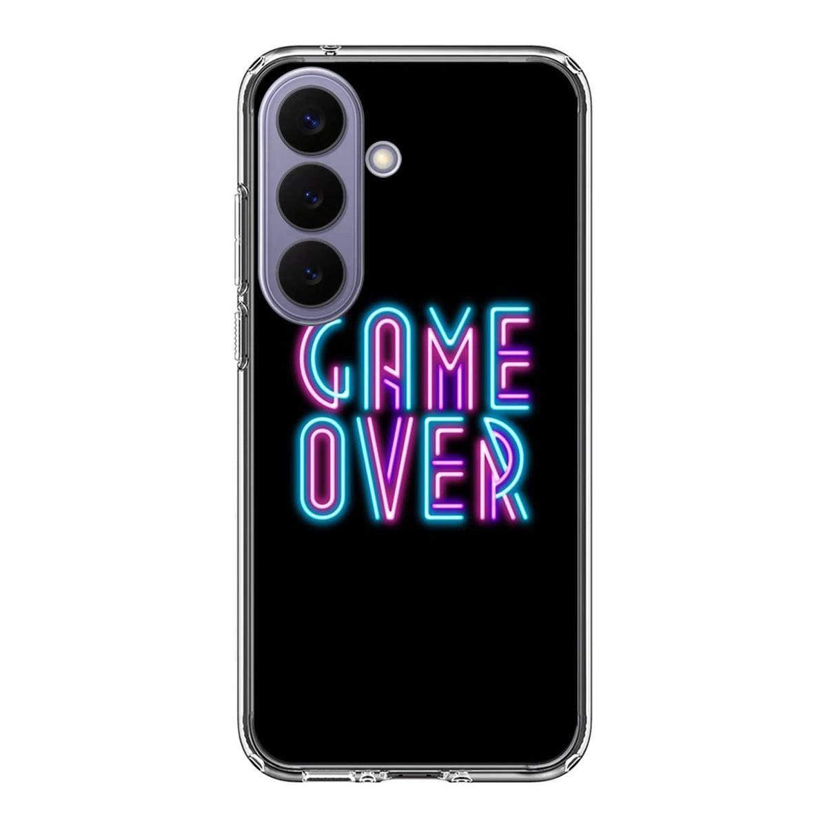Game Over Neon Samsung Galaxy S26 FE Case