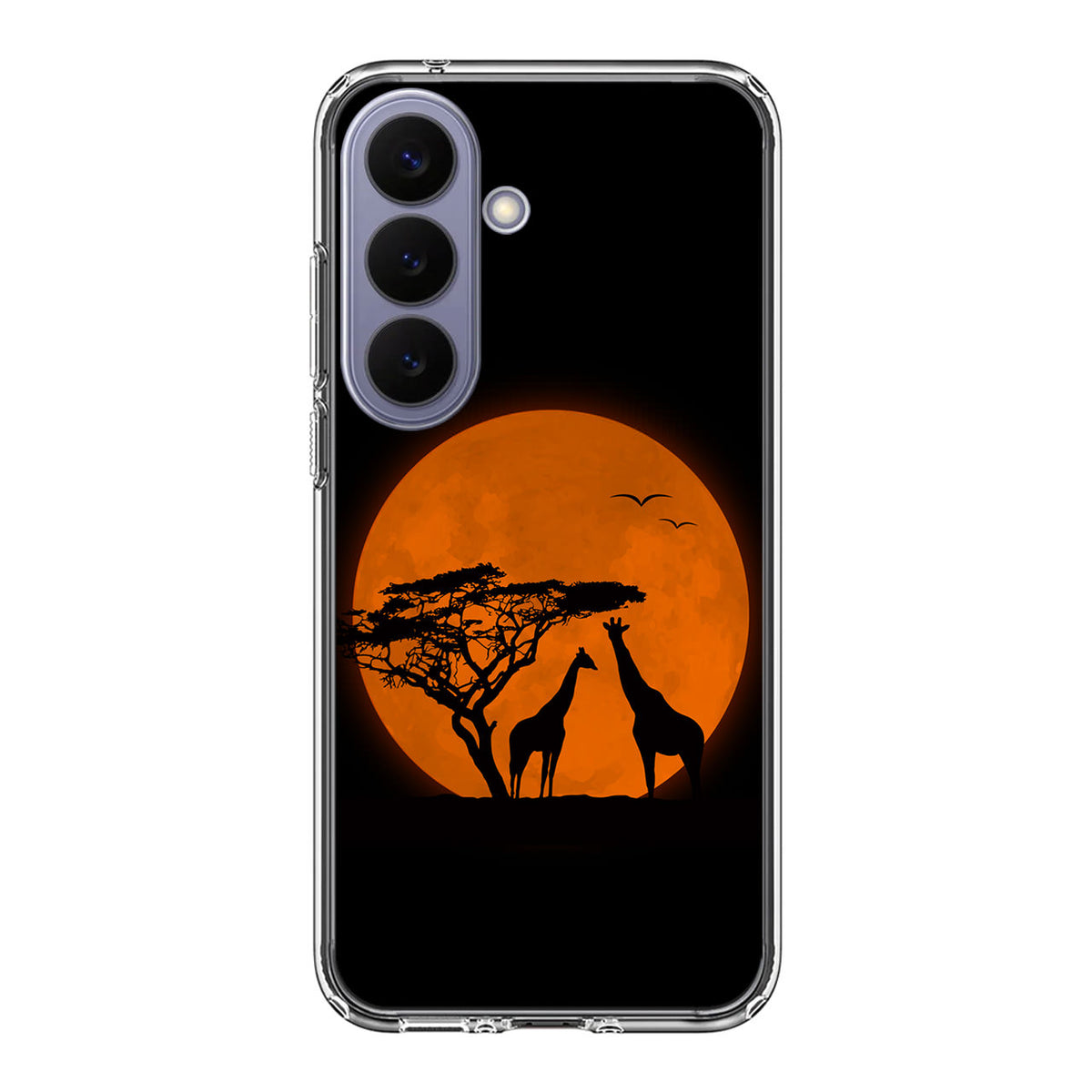 Giraffes Silhouette Samsung Galaxy S26 FE Case