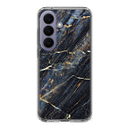 Golden Black Marble Samsung Galaxy S26 FE Case