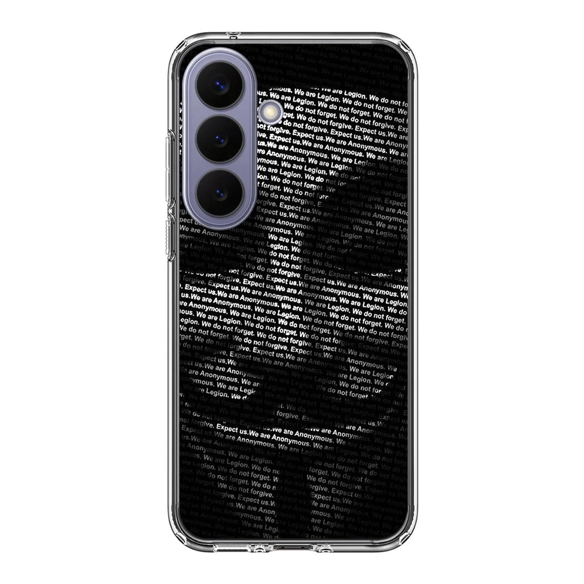 Guy Fawkes Mask Anonymous Samsung Galaxy S26 FE Case