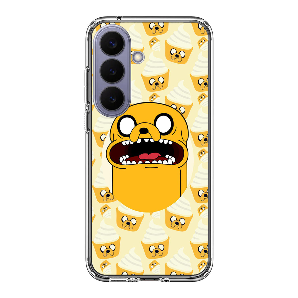 Hora de Advantura Cups Pattern Samsung Galaxy S26 FE Case