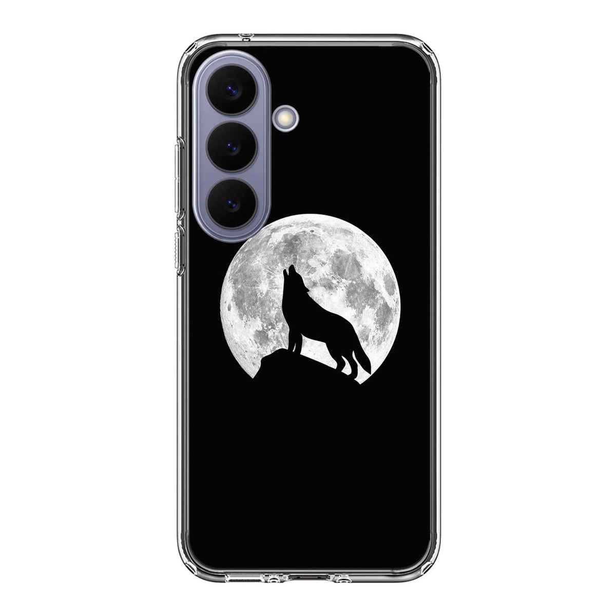 Howling Night Wolves Samsung Galaxy S26 FE Case