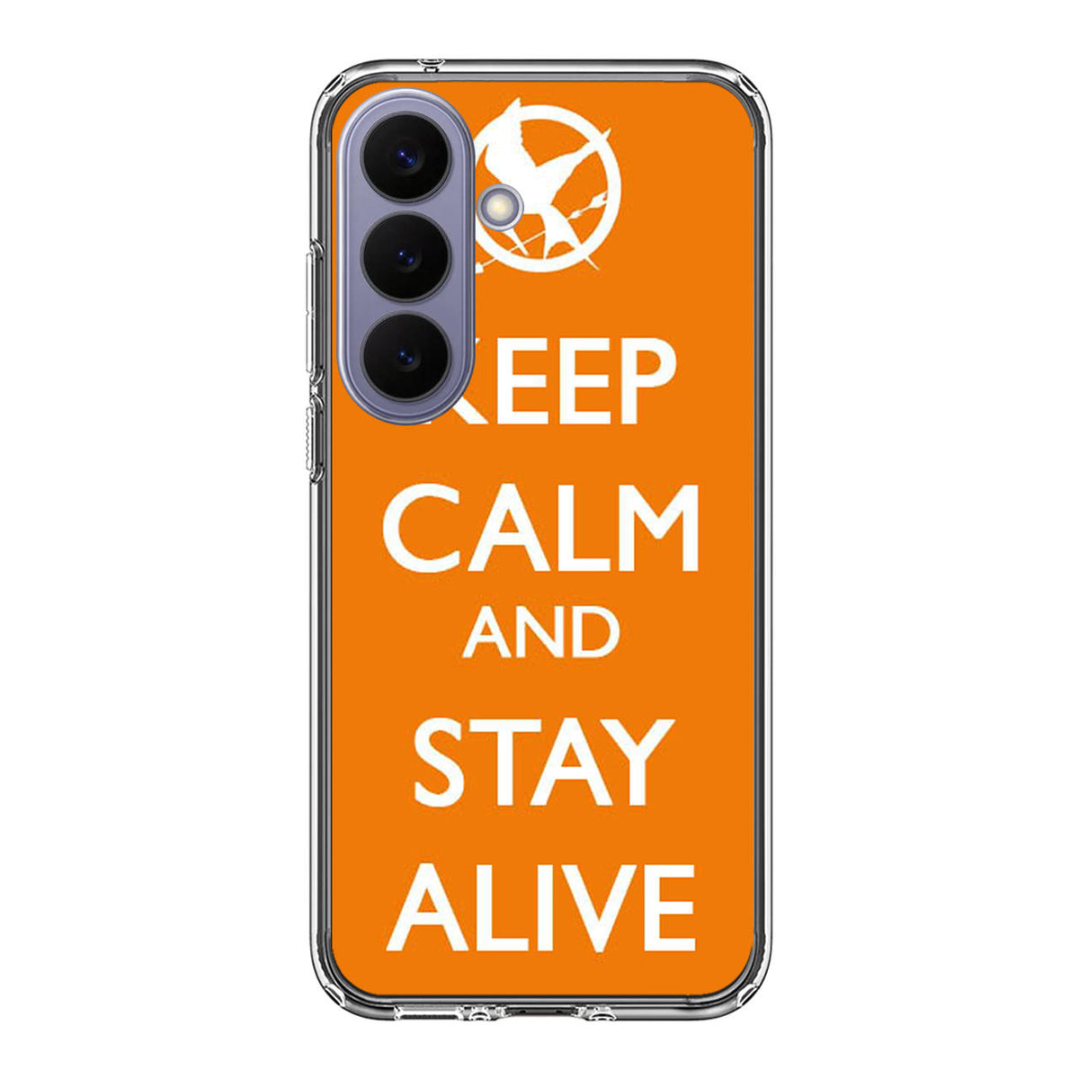 Keep Calm and Stay Alive Samsung Galaxy S26 FE Case
