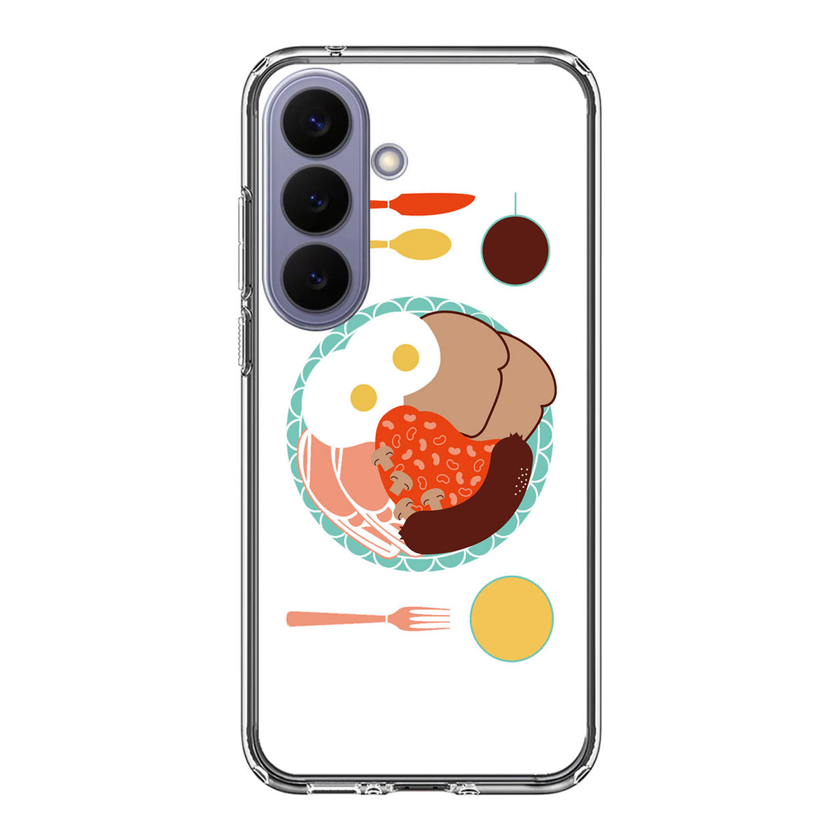 London Breakfast Samsung Galaxy S26 FE Case