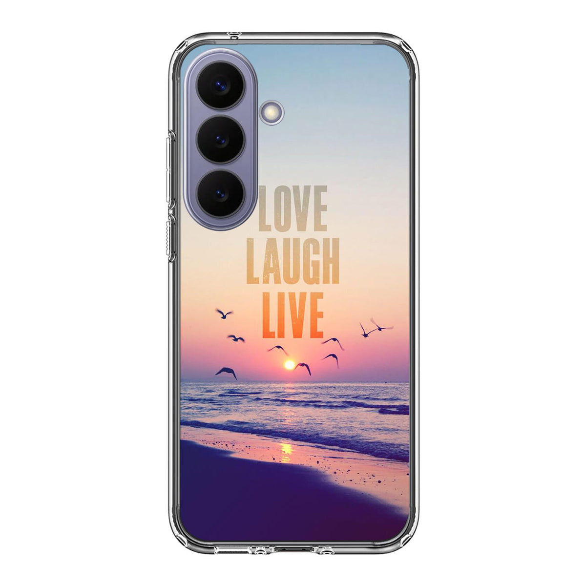 Love Laugh Live Samsung Galaxy S26 FE Case