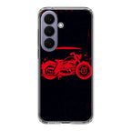 Motorcycle Red Art Samsung Galaxy S26 / S26 Plus Case