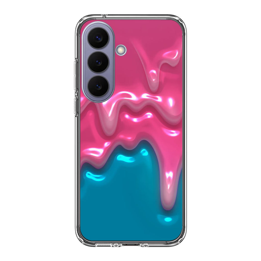 Pink Paint Dripping Samsung Galaxy S26 / S26 Plus Case