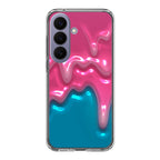 Pink Paint Dripping Samsung Galaxy S26 / S26 Plus Case