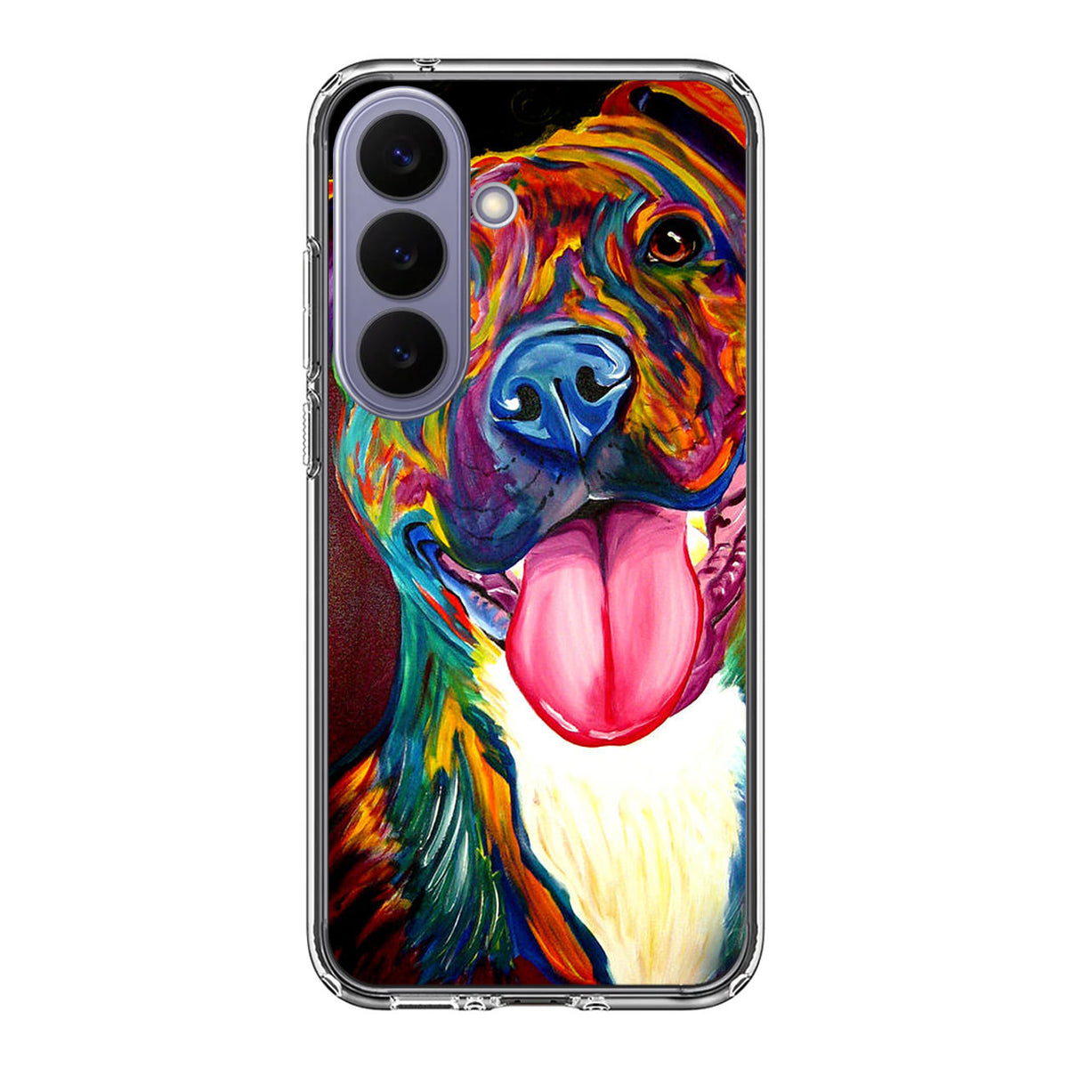 Pitbull Painting Art Samsung Galaxy S26 FE Case