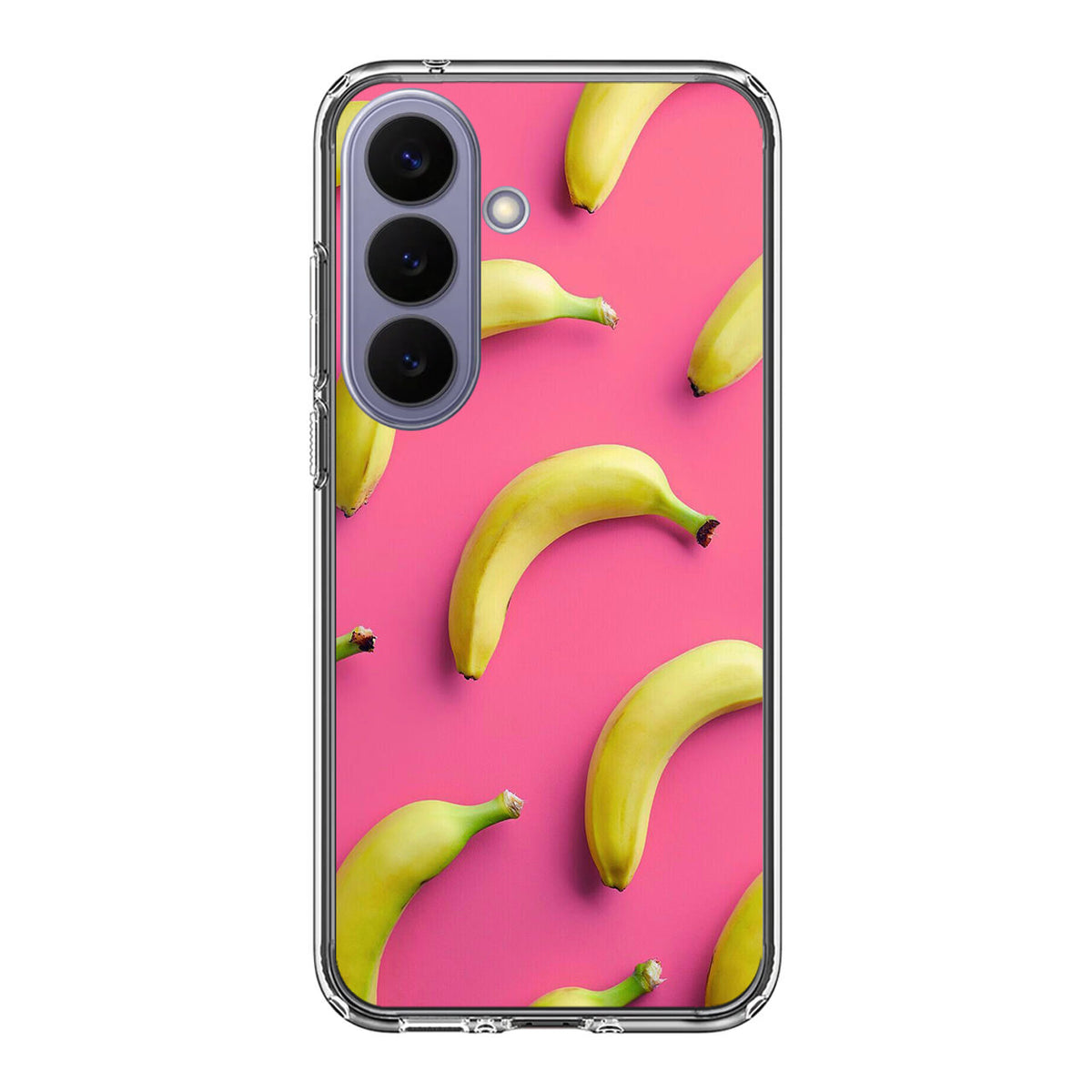 Real Bananas Fruit Pattern Samsung Galaxy S26 FE Case