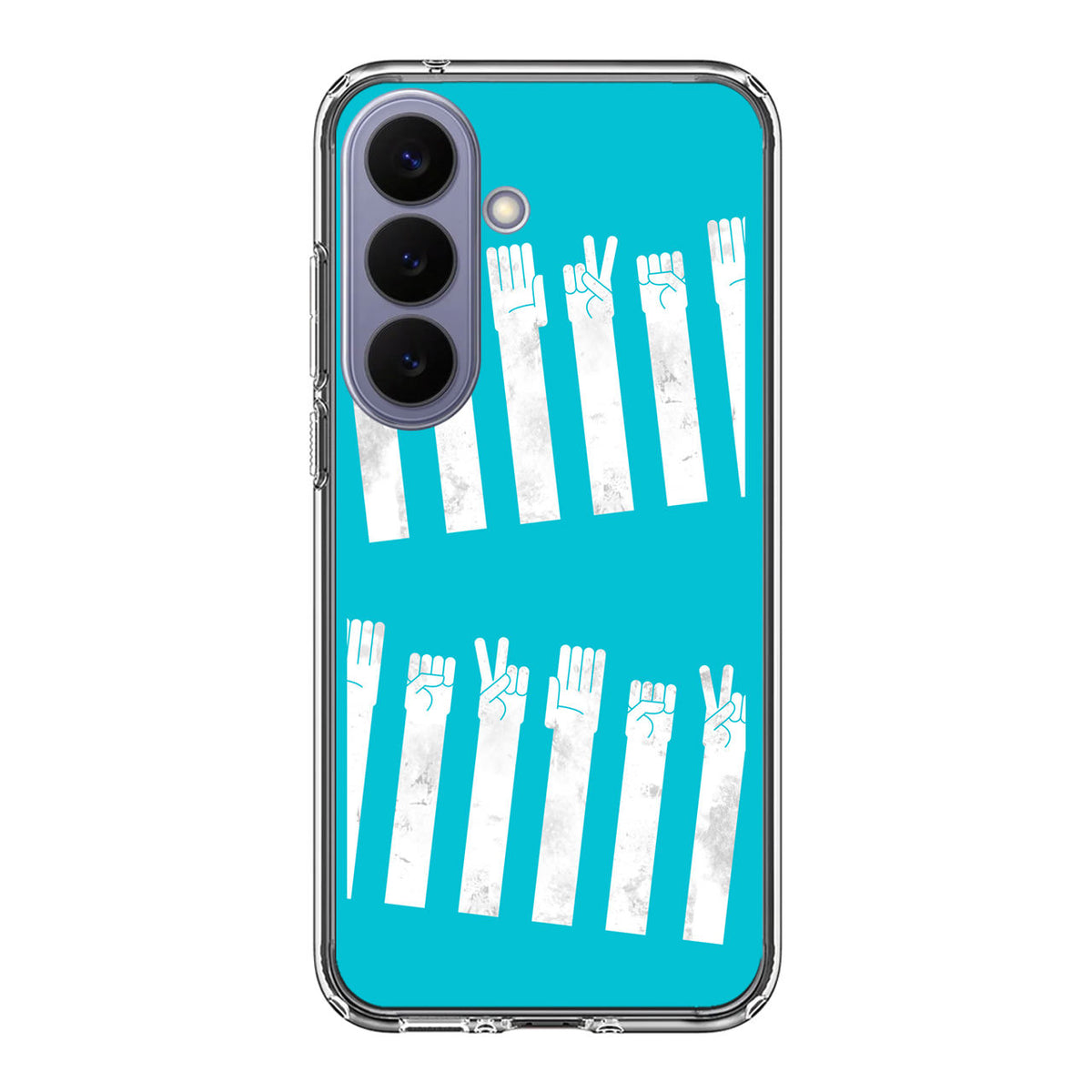 Rock–paper–scissors Zebra Crossing Samsung Galaxy S26 FE Case