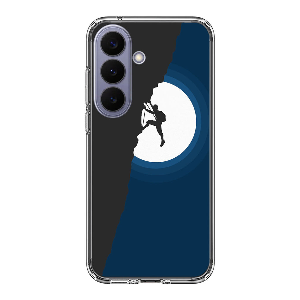Silhouette of Climbers Samsung Galaxy S26 / S26 Plus Case