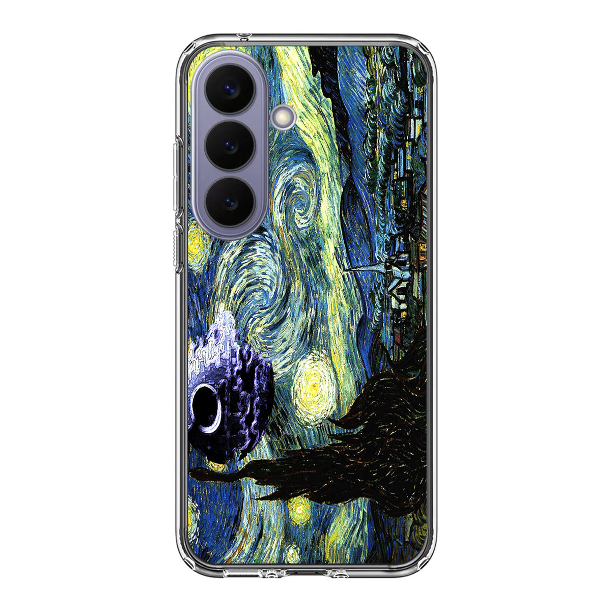 Skellington on a Starry Night Samsung Galaxy S26 FE Case