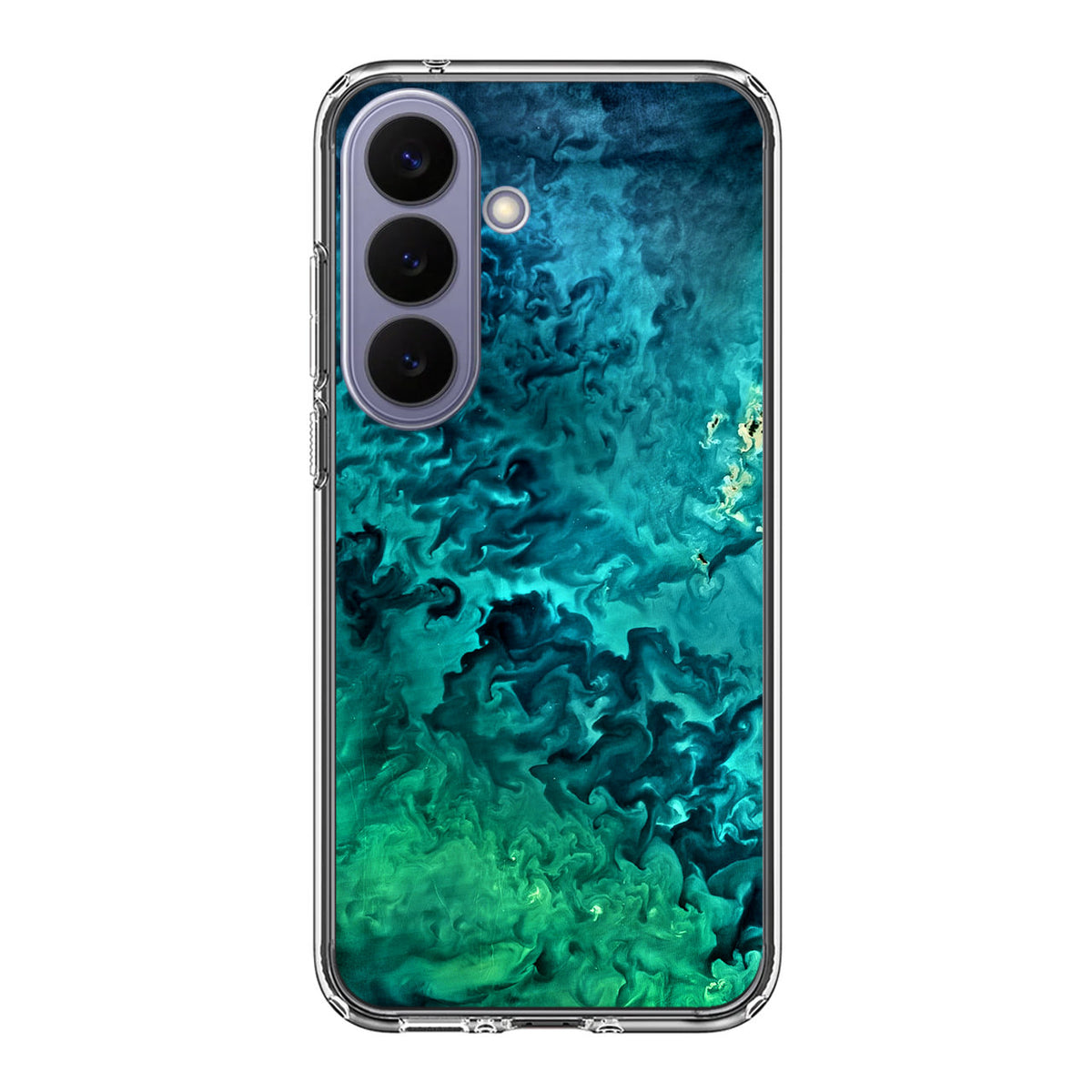 Swirls In The Yellow Sea Samsung Galaxy S26 FE Case