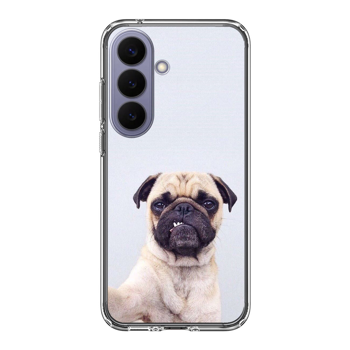 The Selfie Pug Samsung Galaxy S26 FE Case