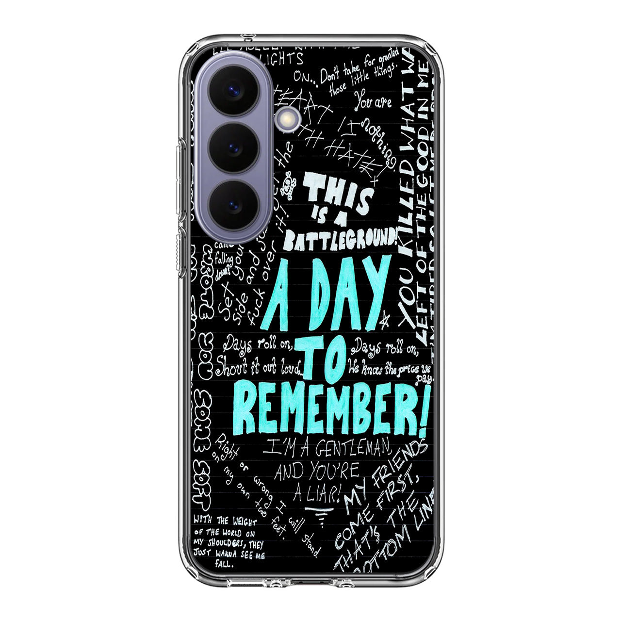 A Day To Remember Quote Samsung Galaxy S26 / S26 Plus Case