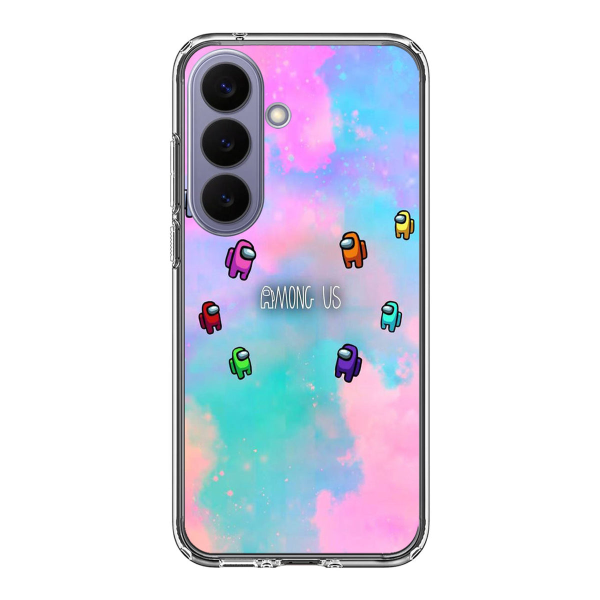 Among Us Colorful Samsung Galaxy S26 FE Case