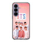 BTS Member in Pink Samsung Galaxy S26 / S26 Plus Case