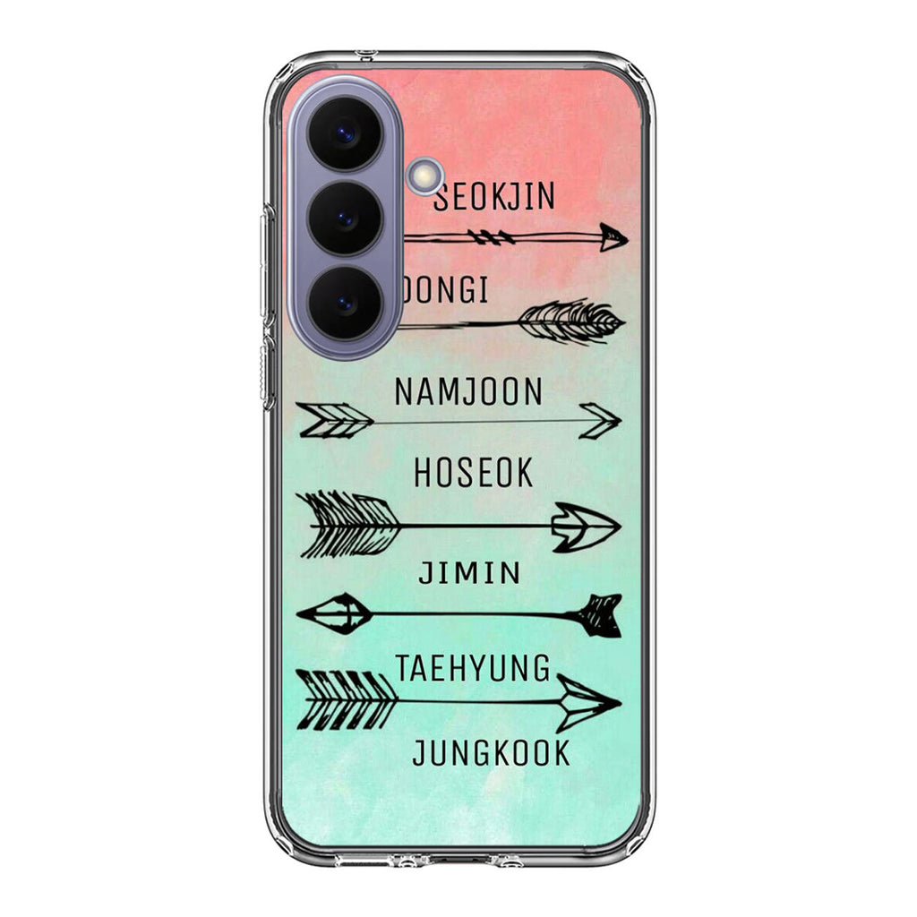 BTS Members Name Samsung Galaxy S26 / S26 Plus Case