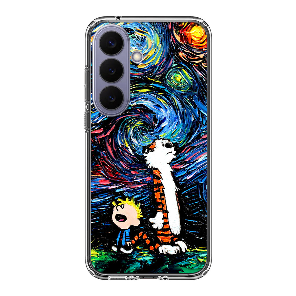 Calvin Art At Starry Night Samsung Galaxy S26 / S26 Plus Case