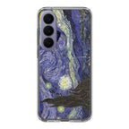 Dr Who Tardis In Van Gogh Starry Night Samsung Galaxy S26 / S26 Plus Case