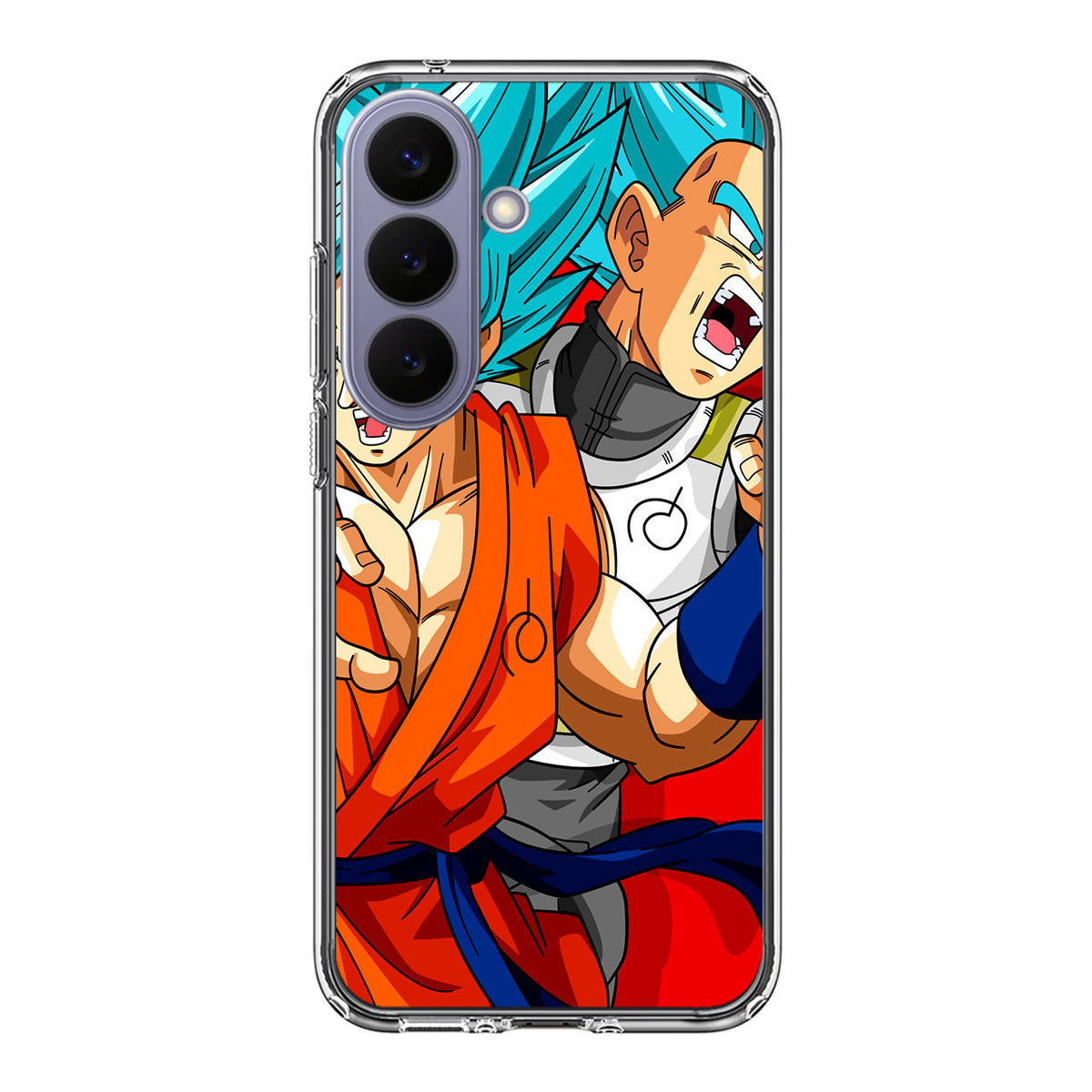 Dragon Ball Super SSGSS Goku And Vegeta Samsung Galaxy S26 FE Case
