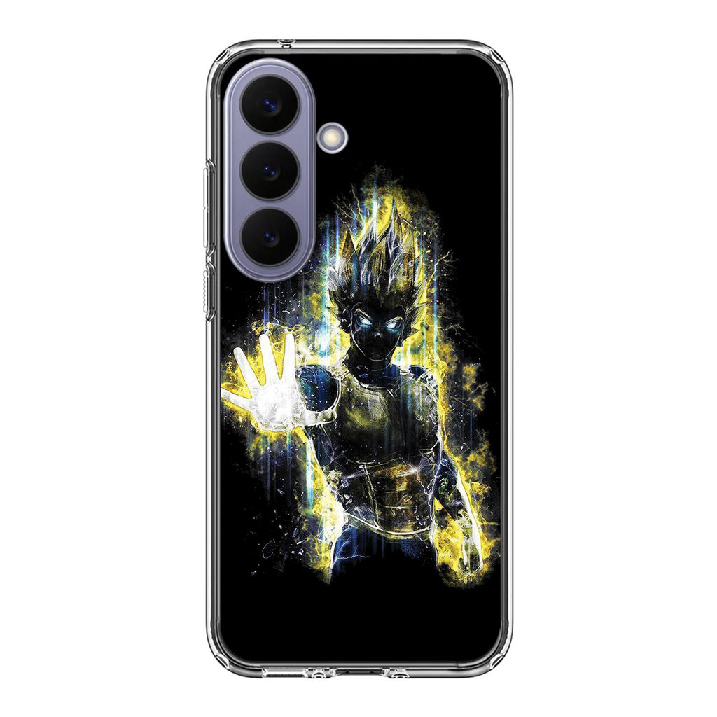 Dragon Ball Z Vegeta Bad Saiyan Prince Samsung Galaxy S26 / S26 Plus Case