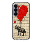 Elephant And Heart Samsung Galaxy S26 / S26 Plus Case
