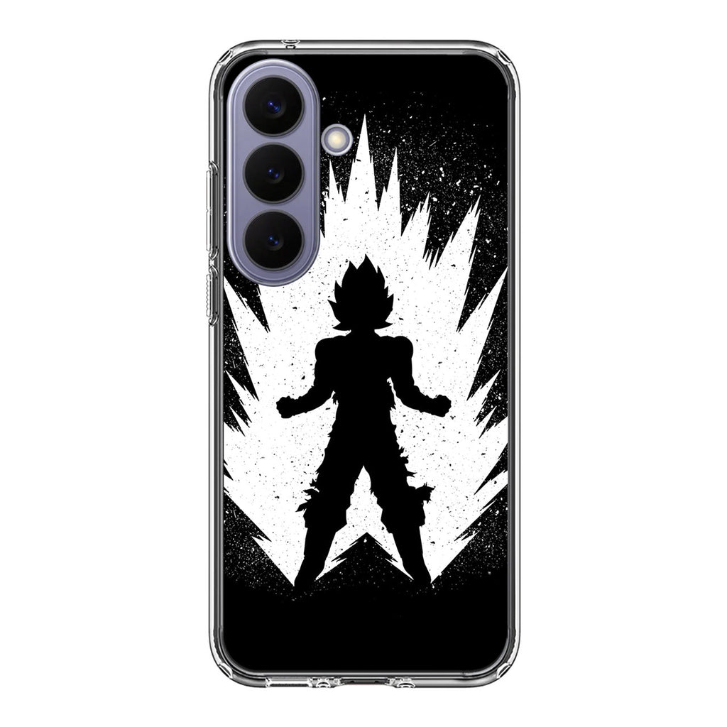 Goku Super Saiyan Black White Samsung Galaxy S26 / S26 Plus Case