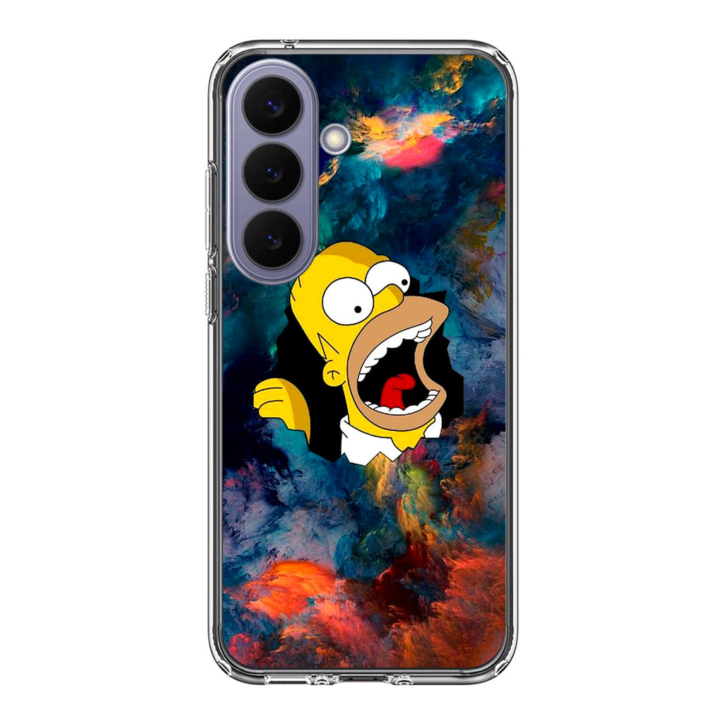 Homer Behind The Black Hole Samsung Galaxy S26 / S26 Plus Case