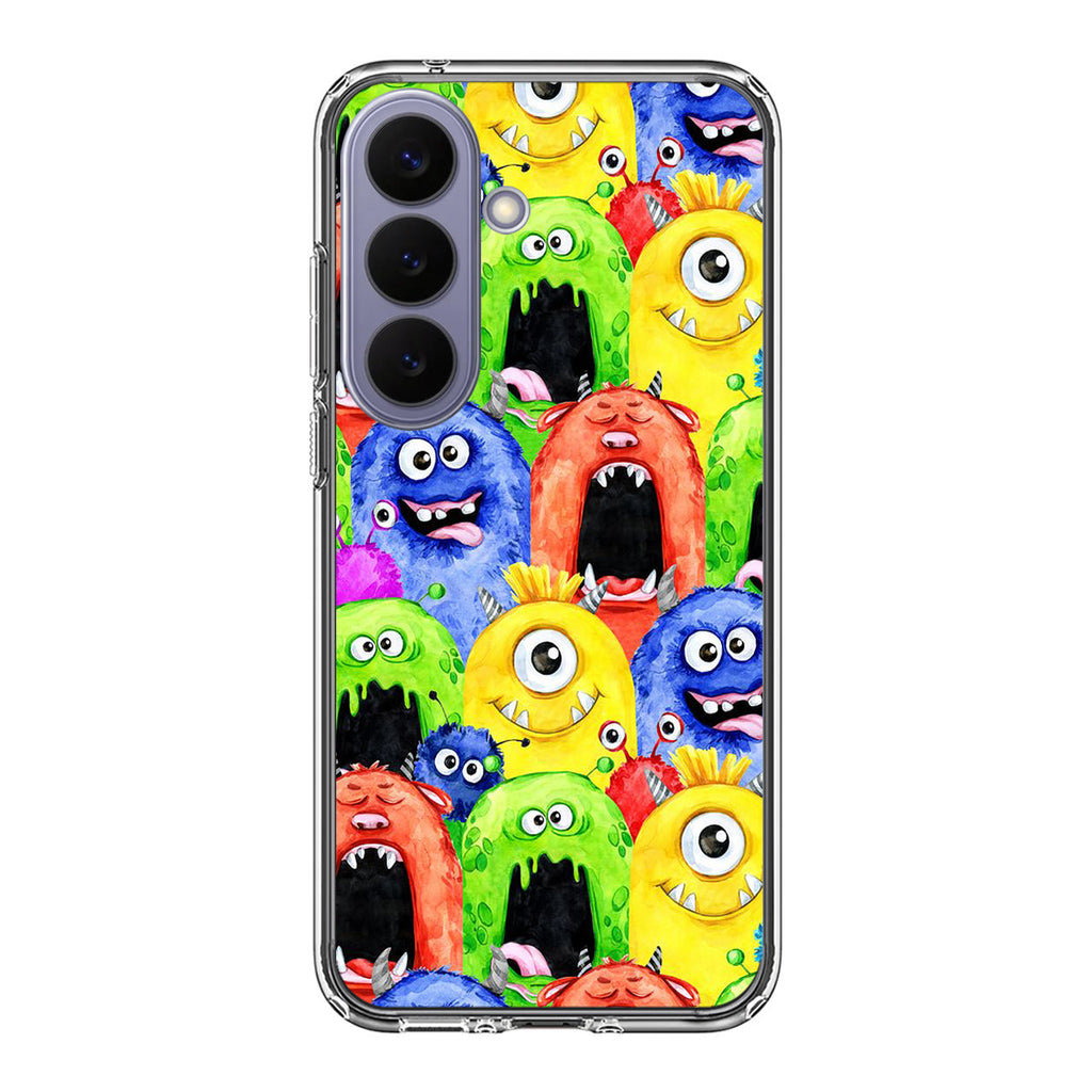 Monster Watercolor Art Samsung Galaxy S26 / S26 Plus Case