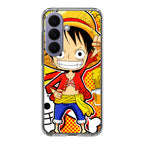 One Piece Cute Luffy Samsung Galaxy S26 / S26 Plus Case