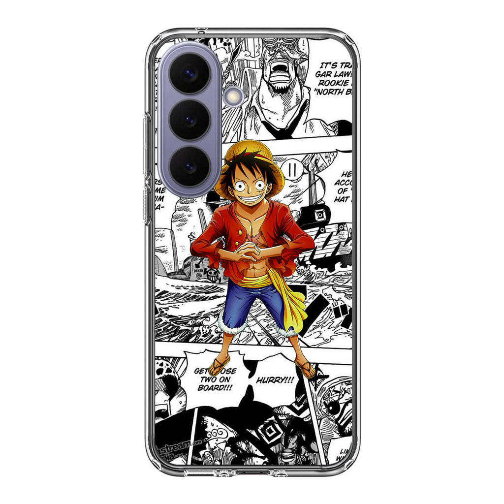 One Piece Luffy Comics Samsung Galaxy S26 / S26 Plus Case