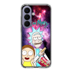 Rick And Morty Nebula Space Samsung Galaxy S26 / S26 Plus Case
