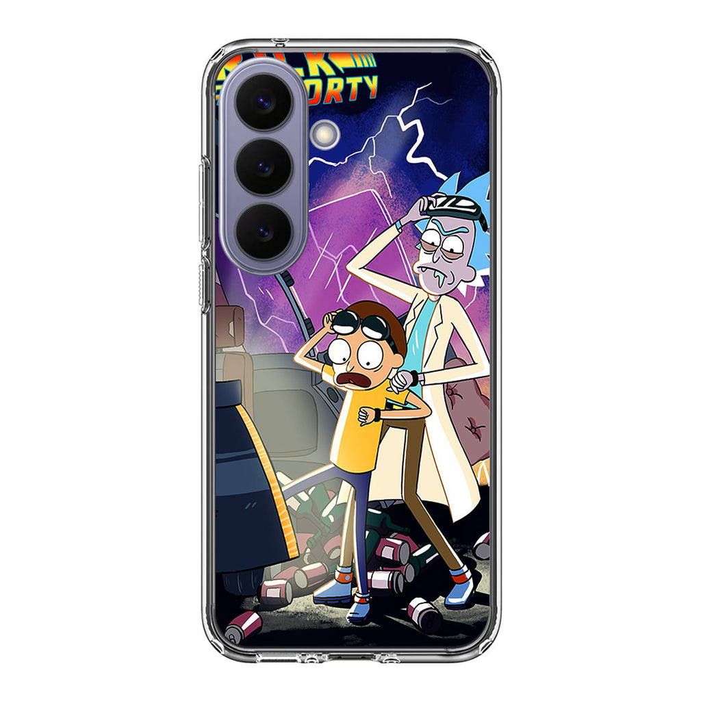 Rick And Morty Back To The Future Samsung Galaxy S26 / S26 Plus Case