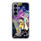 Rick And Morty Back To The Future Samsung Galaxy S26 / S26 Plus Case