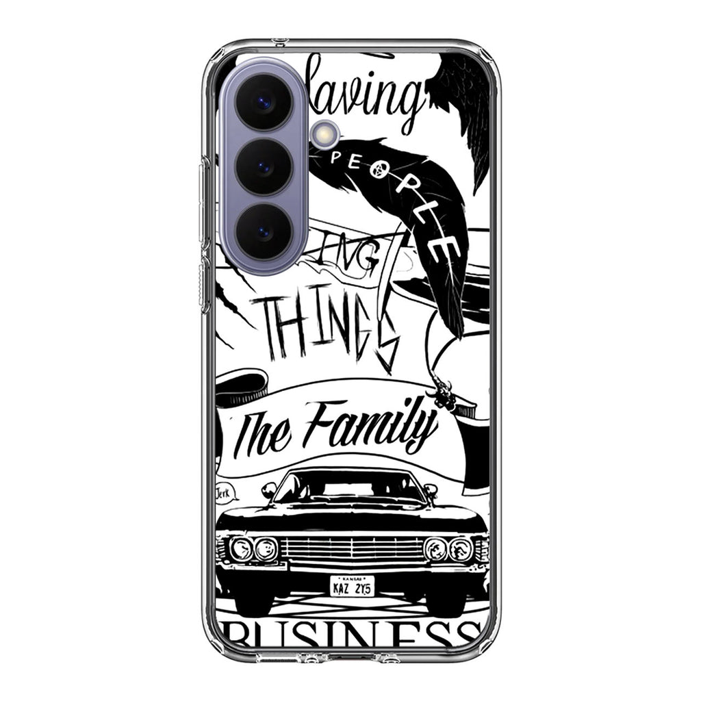 Supernatural Family Business Saving People Samsung Galaxy S26 / S26 Plus Case
