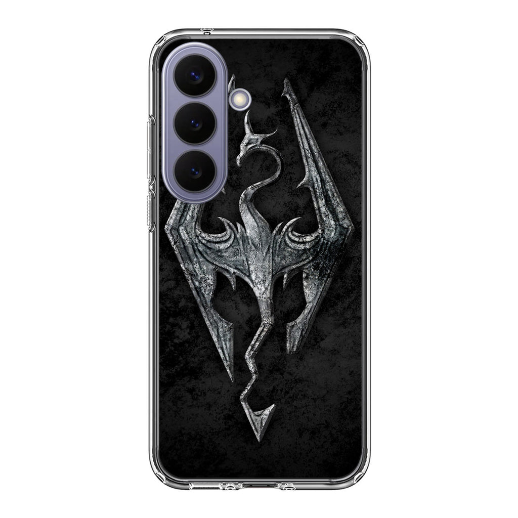 The Elder Scrolls V Skyrim Logo Samsung Galaxy S26 / S26 Plus Case
