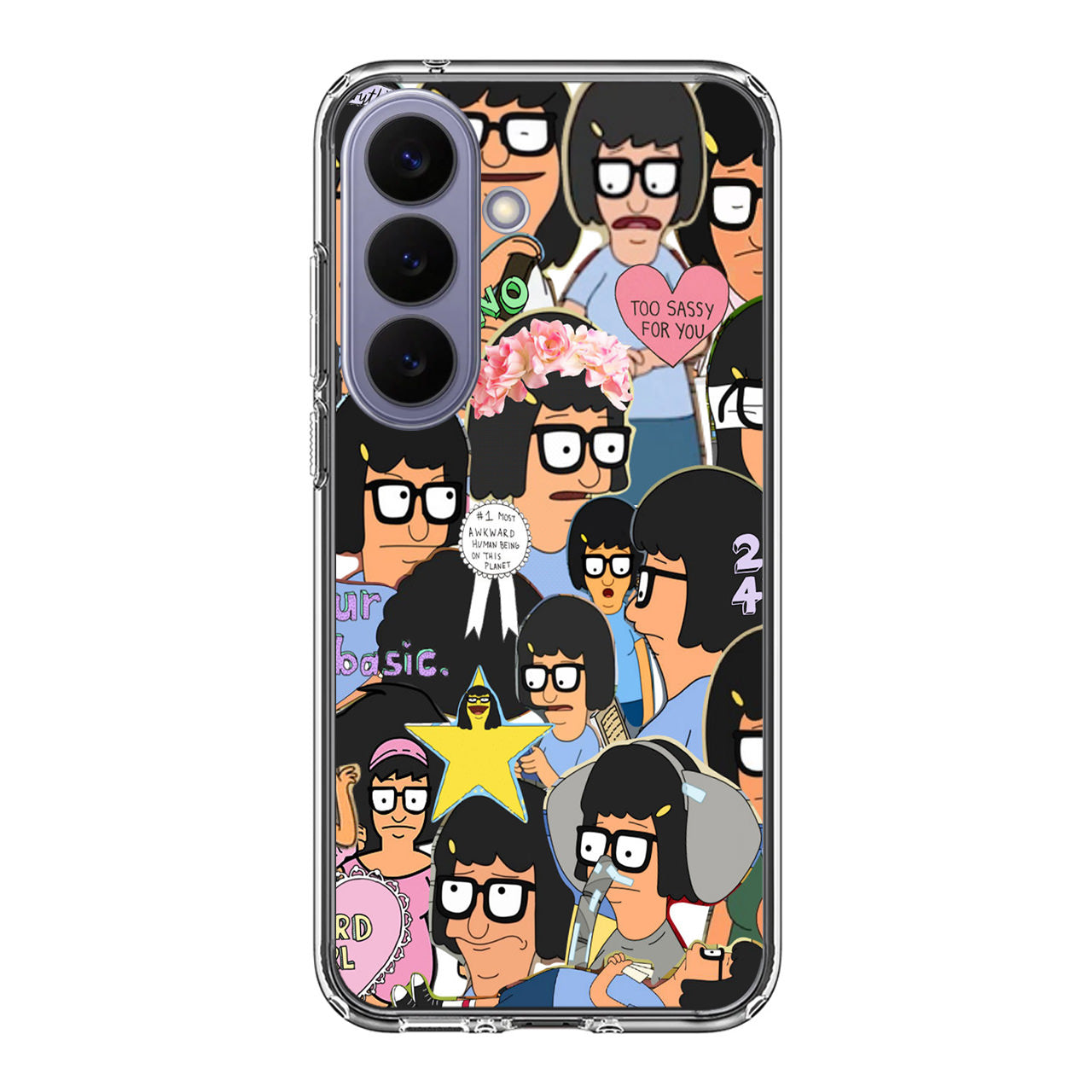 Tina Belcher Collage Samsung Galaxy S26 / S26 Plus Case