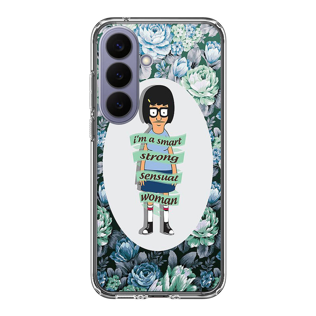 Tina Belcher Flower Woman Quotes Samsung Galaxy S26 / S26 Plus Case