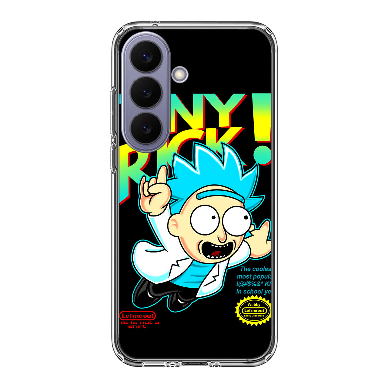 Tiny Rick Let Me Out Samsung Galaxy S26 / S26 Plus Case