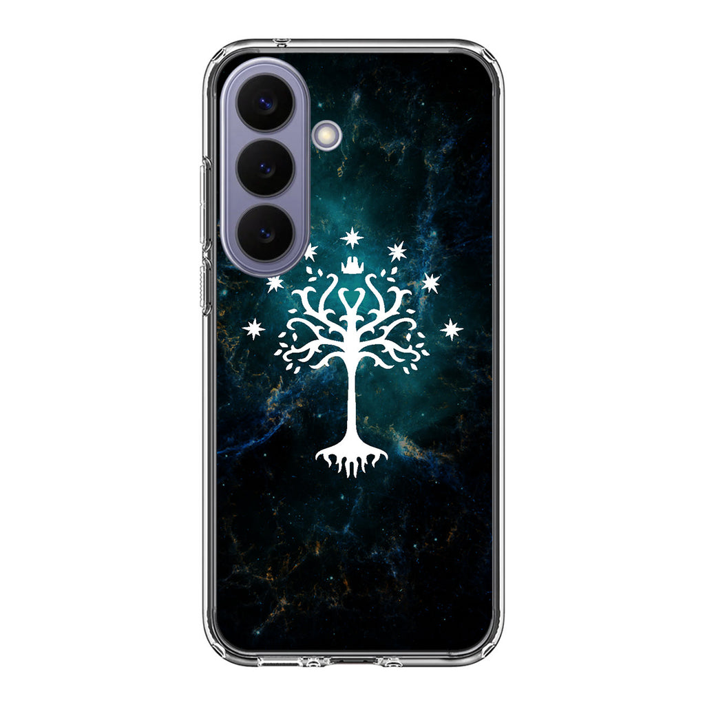 White Tree Of Gondor In Space Nebula Samsung Galaxy S26 / S26 Plus Case