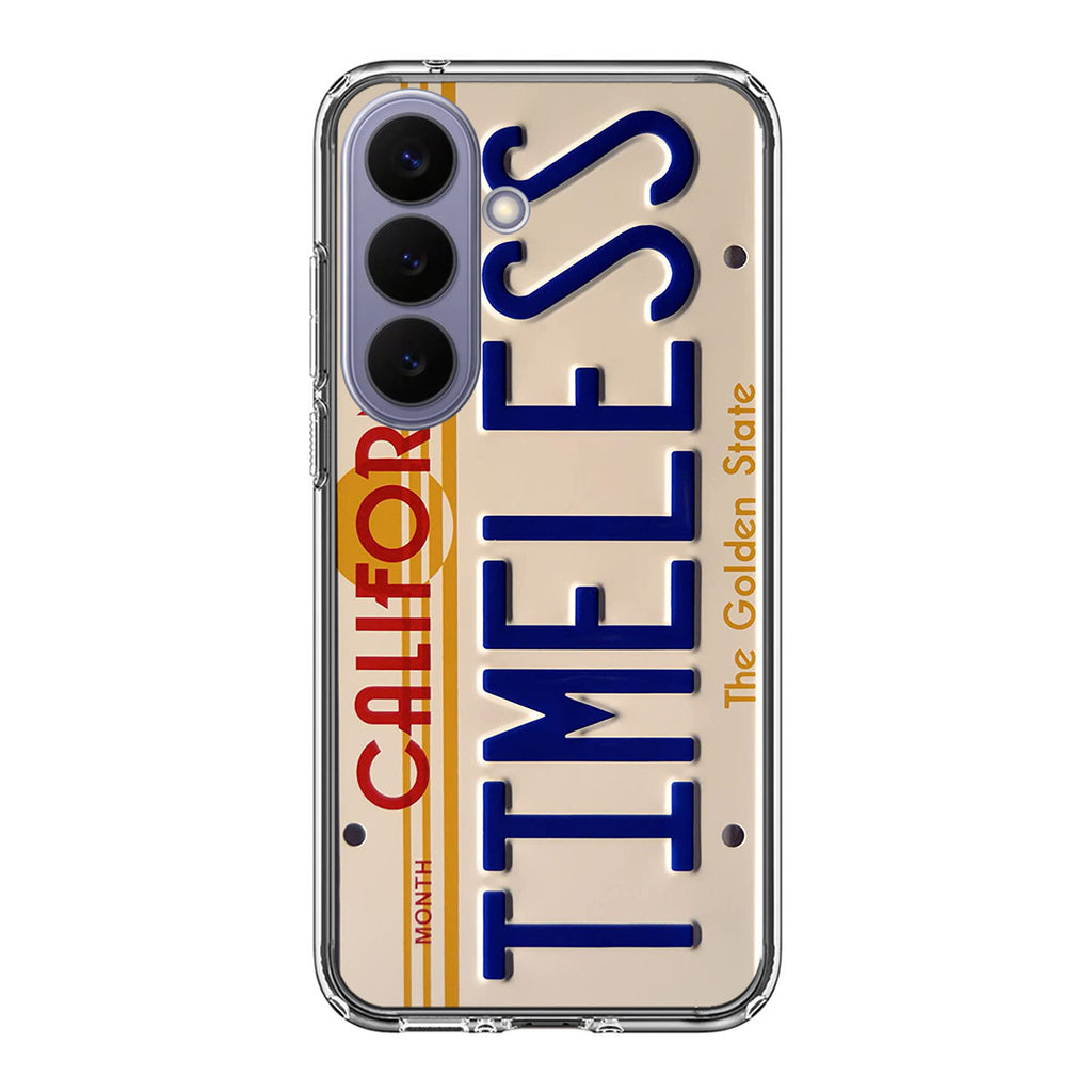 Back to the Future License Plate Timeless Samsung Galaxy S26 / S26 Plus Case