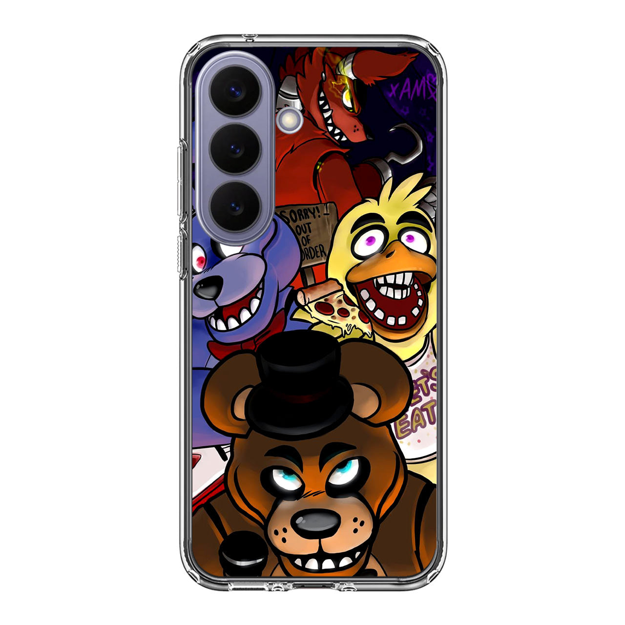 Five Nights at Freddy's Characters Samsung Galaxy S26 / S26 Plus Case