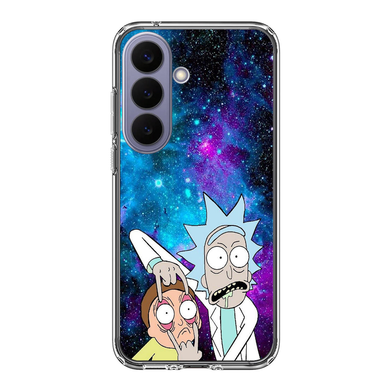 Rick And Morty Open Your Eyes Samsung Galaxy S26 / S26 Plus Case